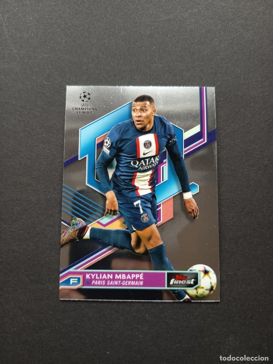 Football Stickers: 1 KYLIAN MBAPPE PSG PARIS TOPPS UEFA CHAMPIONS LEAGUE UCL FINEST PANINI