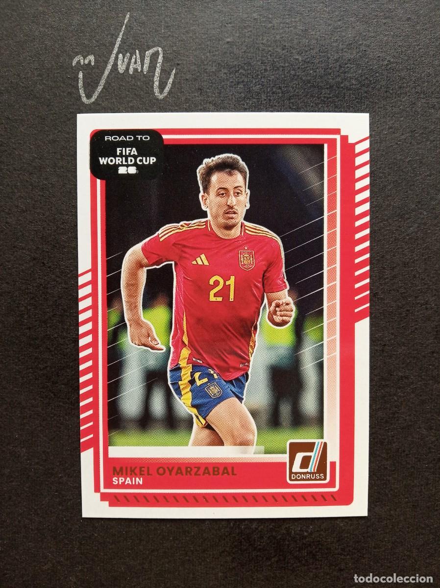 Cromos de F&uacute;tbol: N&ordm; 15 OYARZABAL ESPA&Ntilde;A REAL SOCIEDAD ⚽ PANINI &reg; DONRUSS ROAD FIFA WORLD CUP 2026 2025 25 26 NUEVO