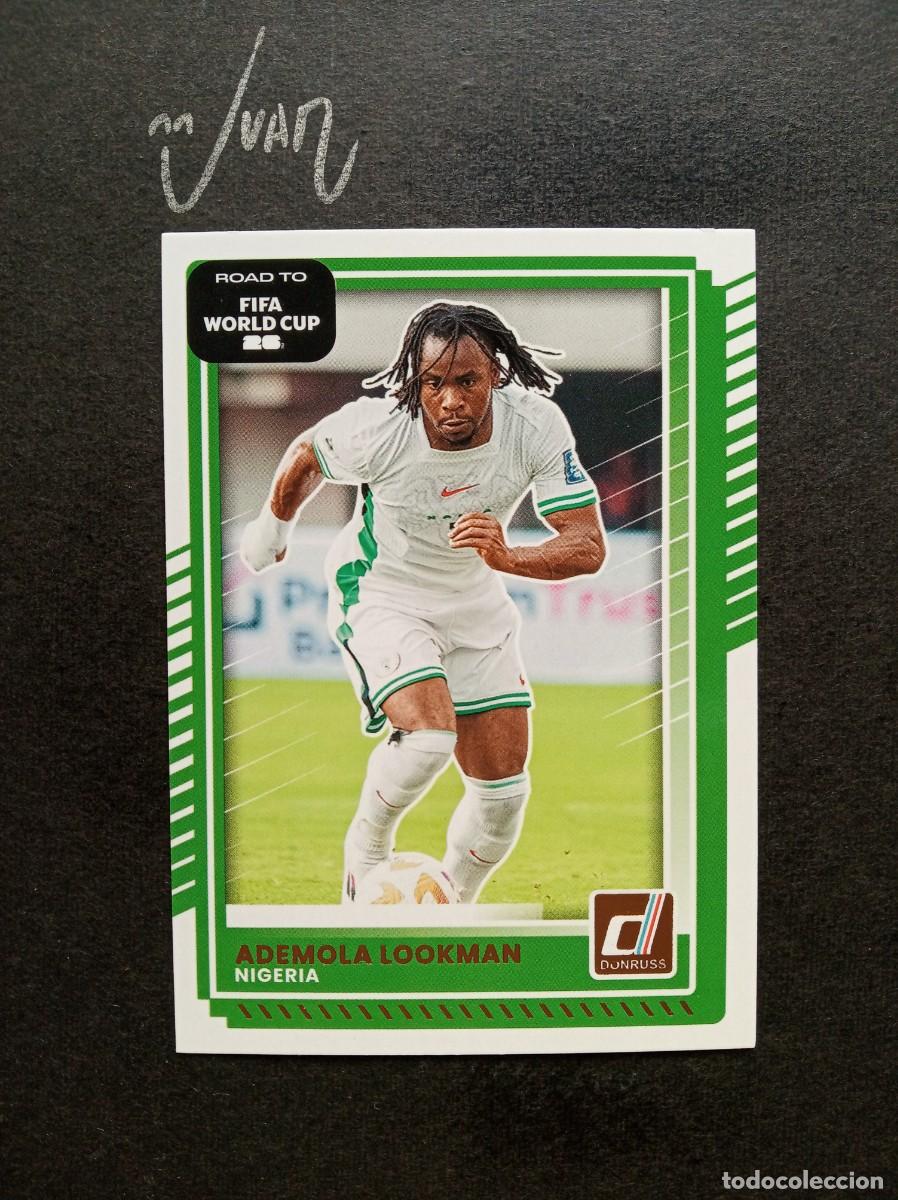 Cromos de F&uacute;tbol: N&ordm; 191 LOOKMAN NIGERIA ATLETICO MADRID ⚽ PANINI &reg; DONRUSS ROAD FIFA WORLD CUP 2026 2025 25 26 NUEVO