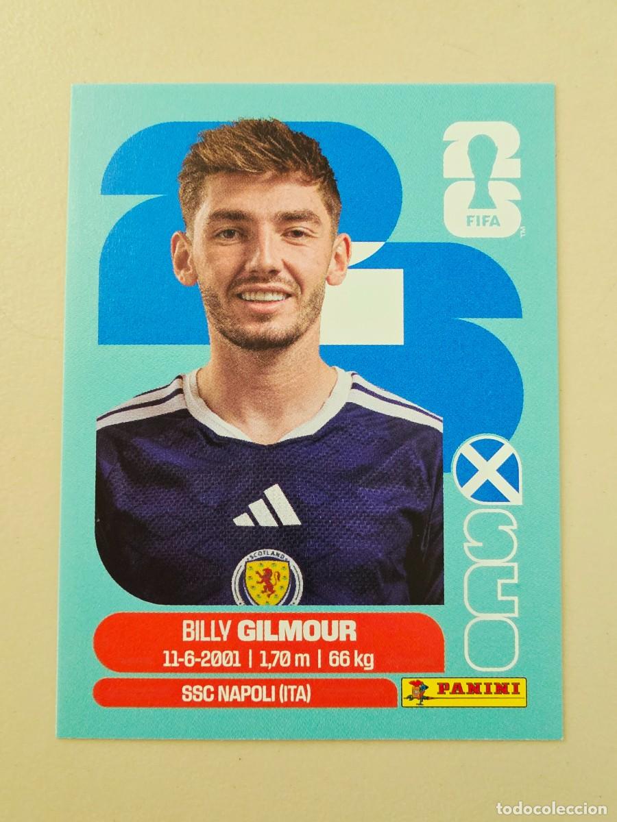 Cromos de F&uacute;tbol: SCO 12 Billy Gilmour, Escocia, Panini FIFA World Cup Mundial 2026 Sticker