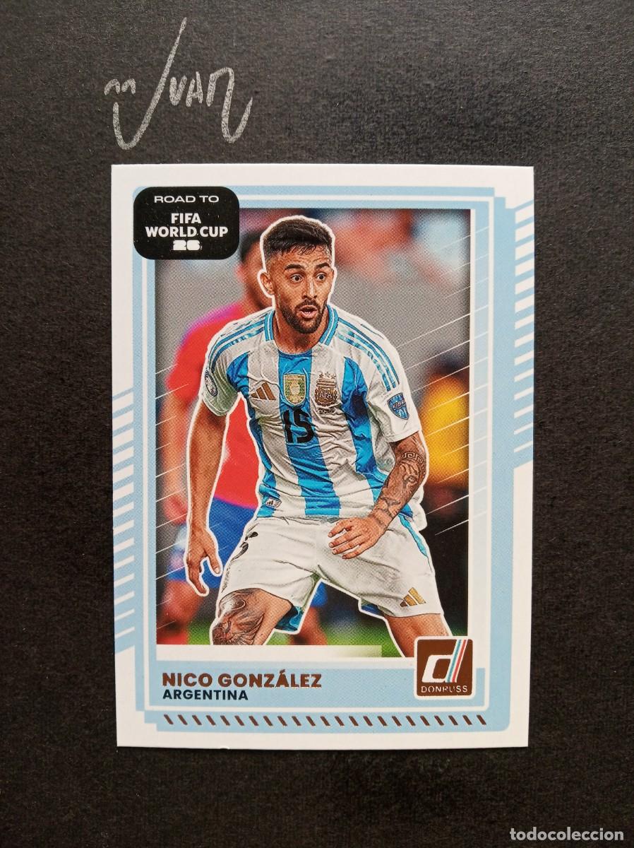 Cromos de F&uacute;tbol: 159 NICO GONZALEZ ARGENTINA ATLETICO MADRID ⚽ PANINI &reg; DONRUSS ROAD FIFA WORLD CUP 2026 2025 25 26