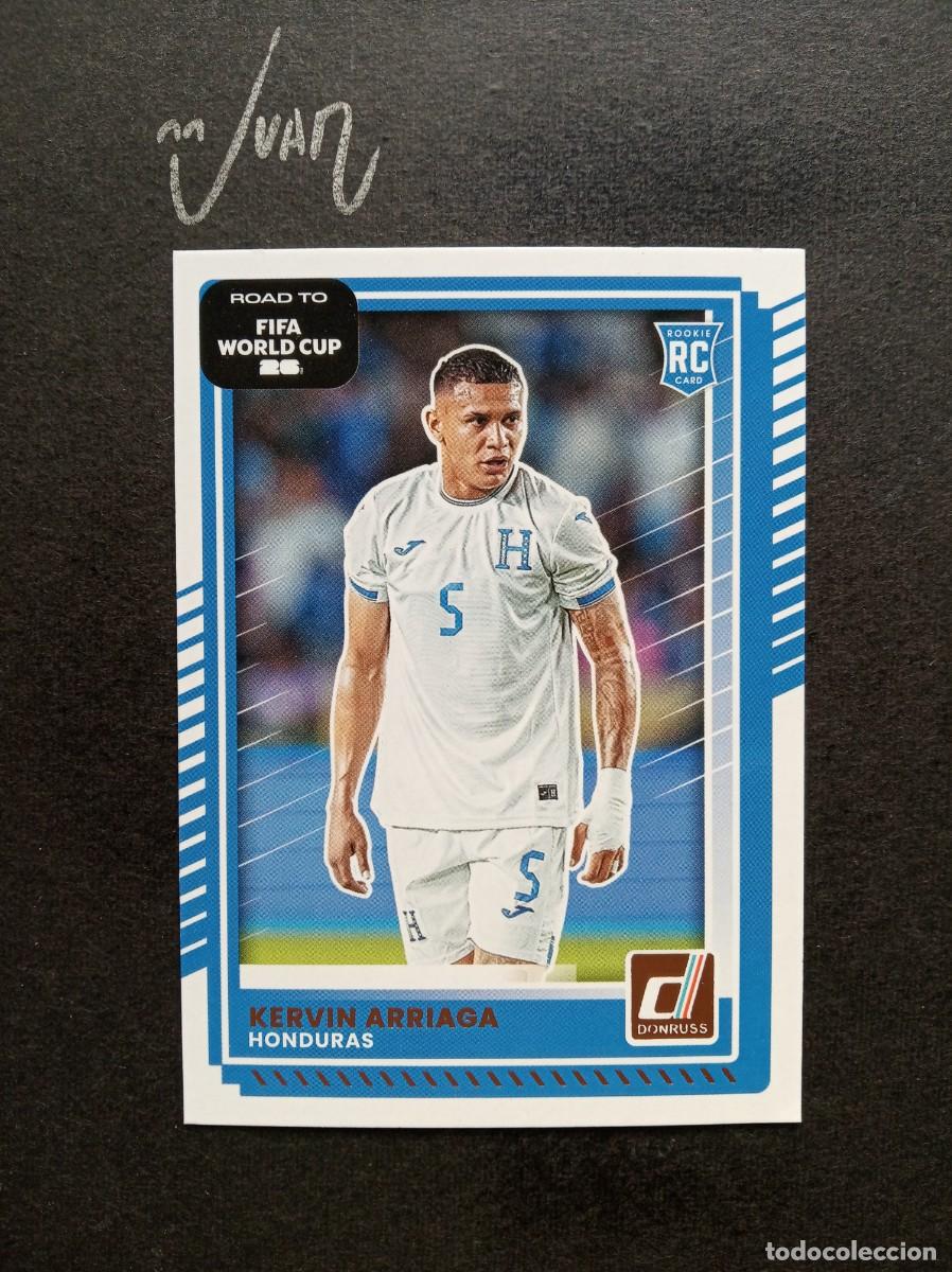 Cromos de F&uacute;tbol: N&ordm; 109 ROOKIE KERVIN ARRIAGA HONDURAS LEVANTE ⚽ PANINI &reg; DONRUSS ROAD FIFA WORLD CUP 2026 2025 25 26