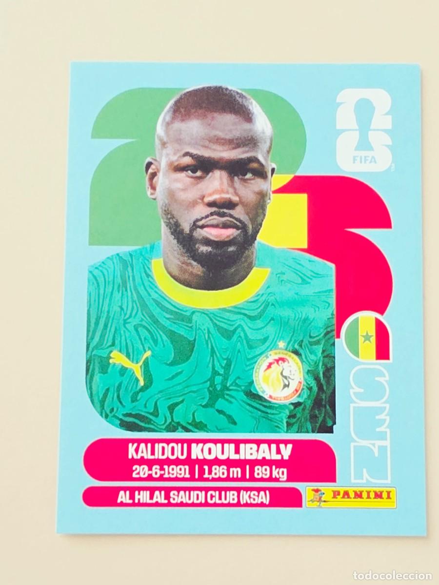Cromos de F&uacute;tbol: SEN 8 Kalidou Koulibaly, Senegal, Panini FIFA World Cup Mundial 2026 Sticker
