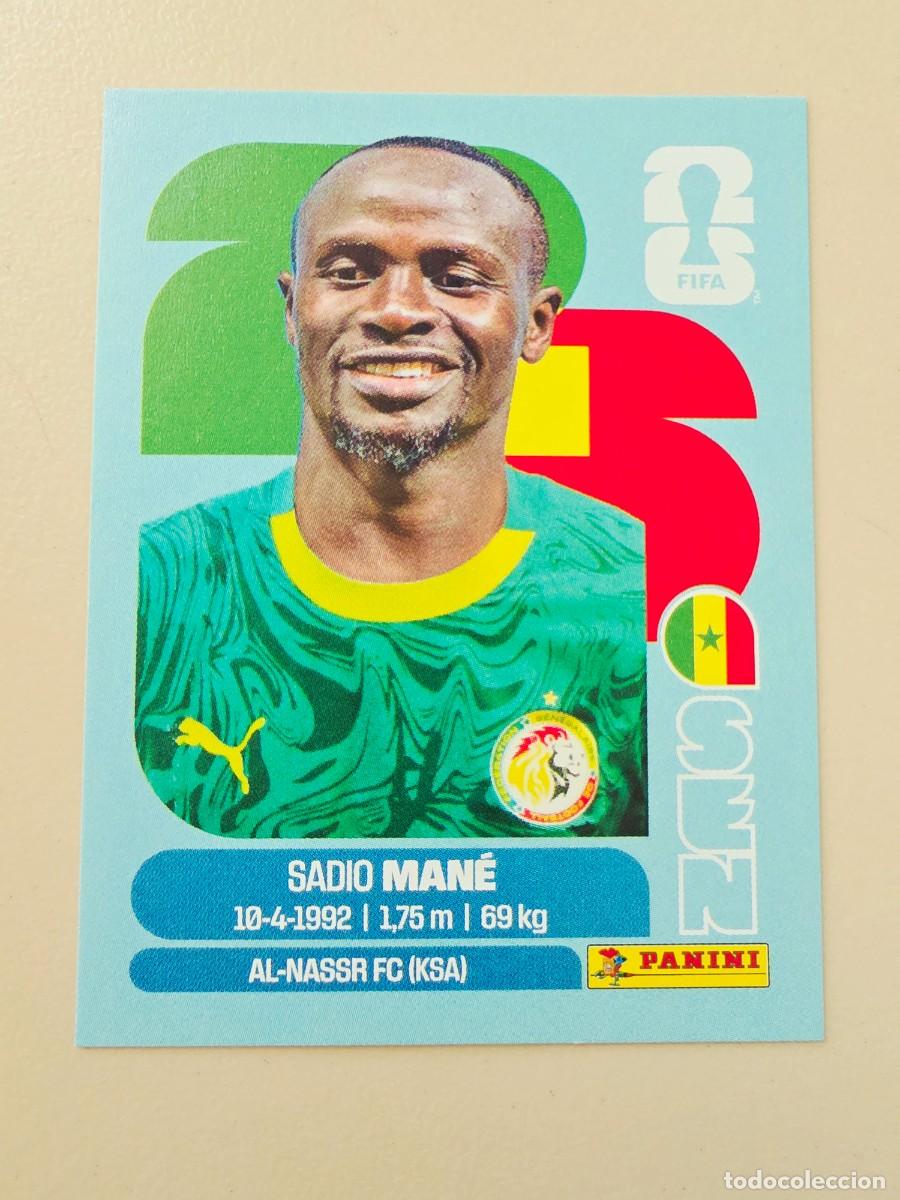Cromos de F&uacute;tbol: SEN 15 Sadio Man&eacute;, Senegal, Panini FIFA World Cup Mundial 2026 Sticker