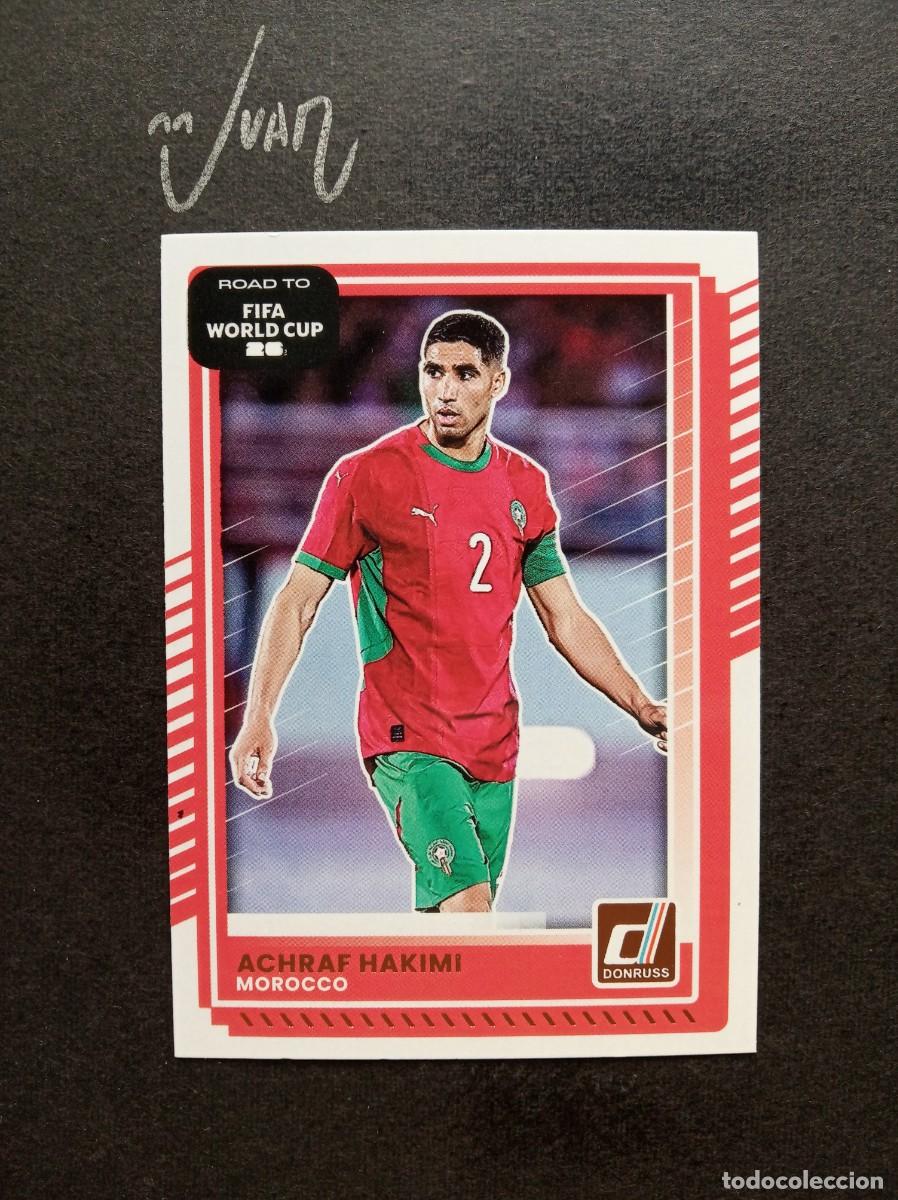 Cromos de F&uacute;tbol: N&ordm; 99 HAKIMI MARRUECOS PARIS SAINT-GERMAIN ⚽ PANINI &reg; DONRUSS ROAD FIFA WORLD CUP 2026 2025 25 26