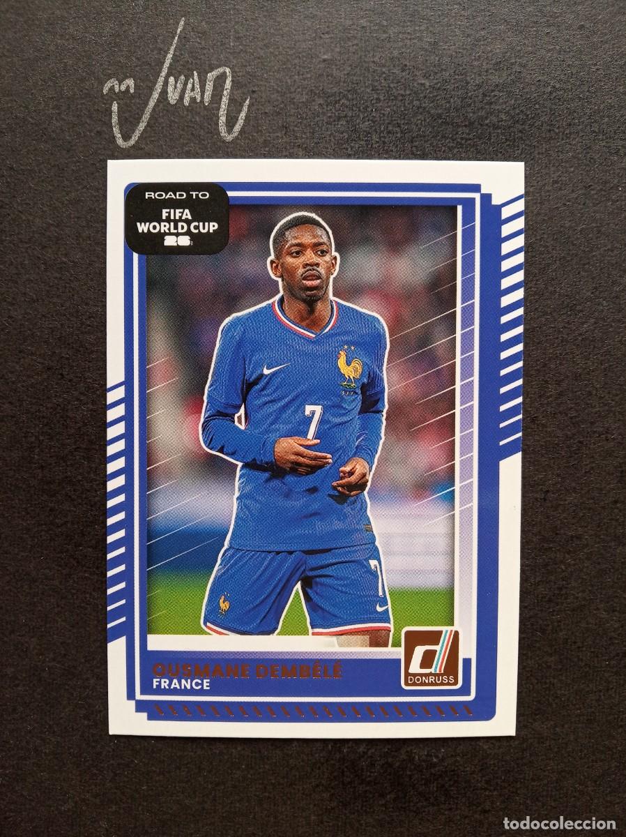 Cromos de F&uacute;tbol: N&ordm; 137 DEMBELE FRANCIA PARIS SAINT-GERMAIN ⚽ PANINI &reg; DONRUSS ROAD FIFA WORLD CUP 2026 2025 25 26