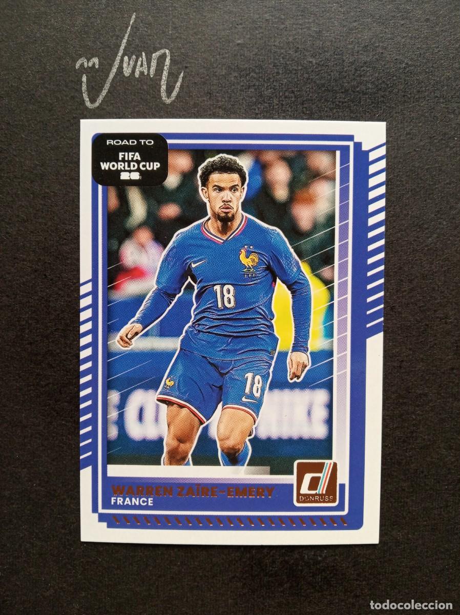 Cromos de F&uacute;tbol: 149 ZAIRE EMERY FRANCIA PARIS SAINT-GERMAIN ⚽ PANINI &reg; DONRUSS ROAD FIFA WORLD CUP 2026 2025 25 26