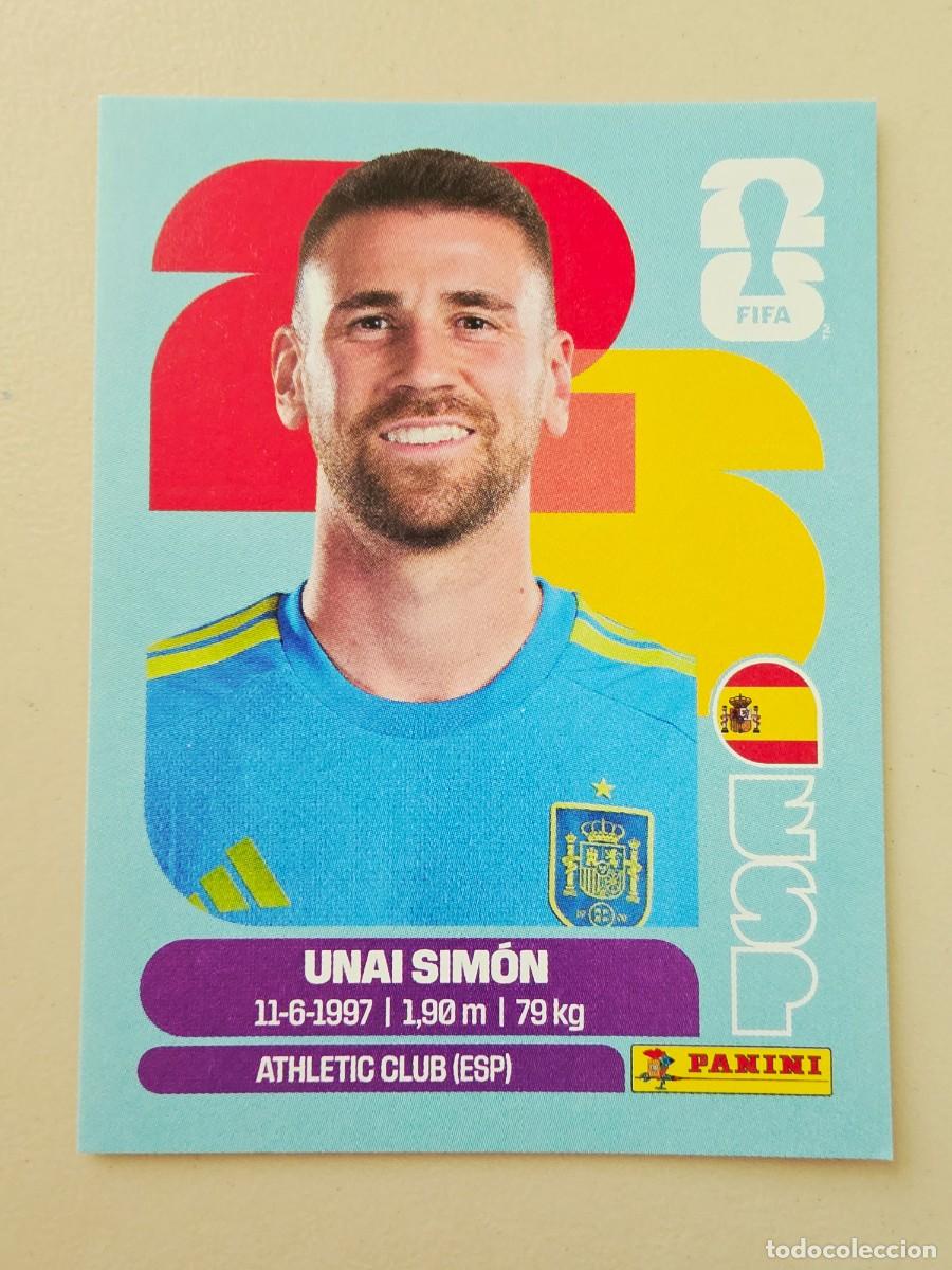 Cromos de F&uacute;tbol: ESP 2 Unai Sim&oacute;n, Espa&ntilde;a, Panini FIFA World Cup Mundial 2026 Sticker