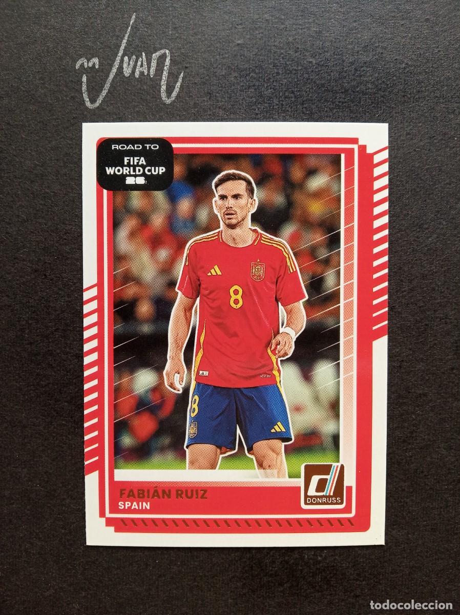 Cromos de F&uacute;tbol: N&ordm; 17 FABIAN RUIZ ESPA&Ntilde;A PARIS SAINT-GERMAIN ⚽ PANINI &reg; DONRUSS ROAD FIFA WORLD CUP 2026 2025 25 26