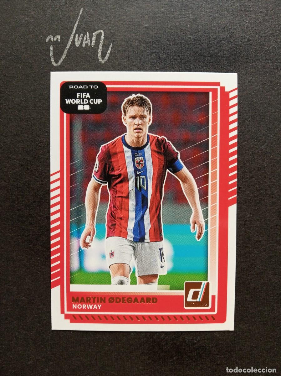 Cromos de F&uacute;tbol: N&ordm; 166 ODEGAARD NORUEGA ARSENAL ⚽ PANINI &reg; DONRUSS ROAD TO FIFA WORLD CUP 2026 2025 25 26 NUEVO