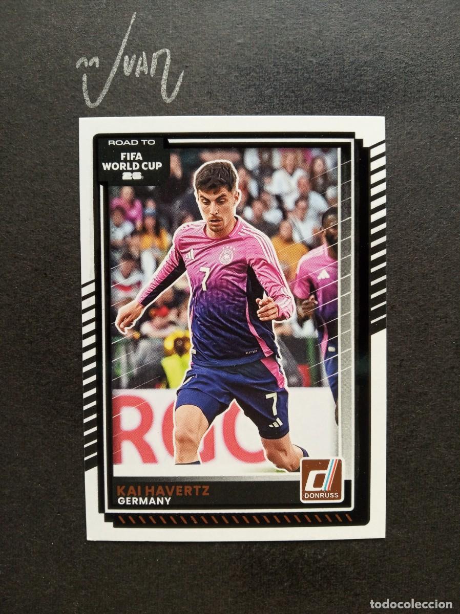 Cromos de F&uacute;tbol: N&ordm; 36 KAI HAVERTZ ALEMANIA ARSENAL ⚽ PANINI &reg; DONRUSS ROAD TO FIFA WORLD CUP 2026 2025 25 26 NUEVO