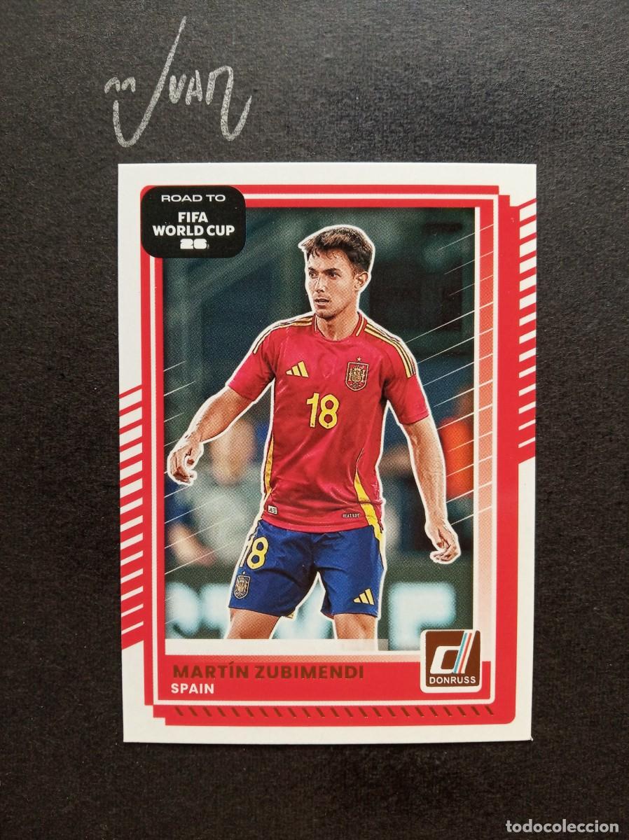 Cromos de F&uacute;tbol: N&ordm; 14 ZUBIMENDI ESPA&Ntilde;A ARSENAL ⚽ PANINI &reg; DONRUSS ROAD TO FIFA WORLD CUP 2026 2025 25 26 NUEVO