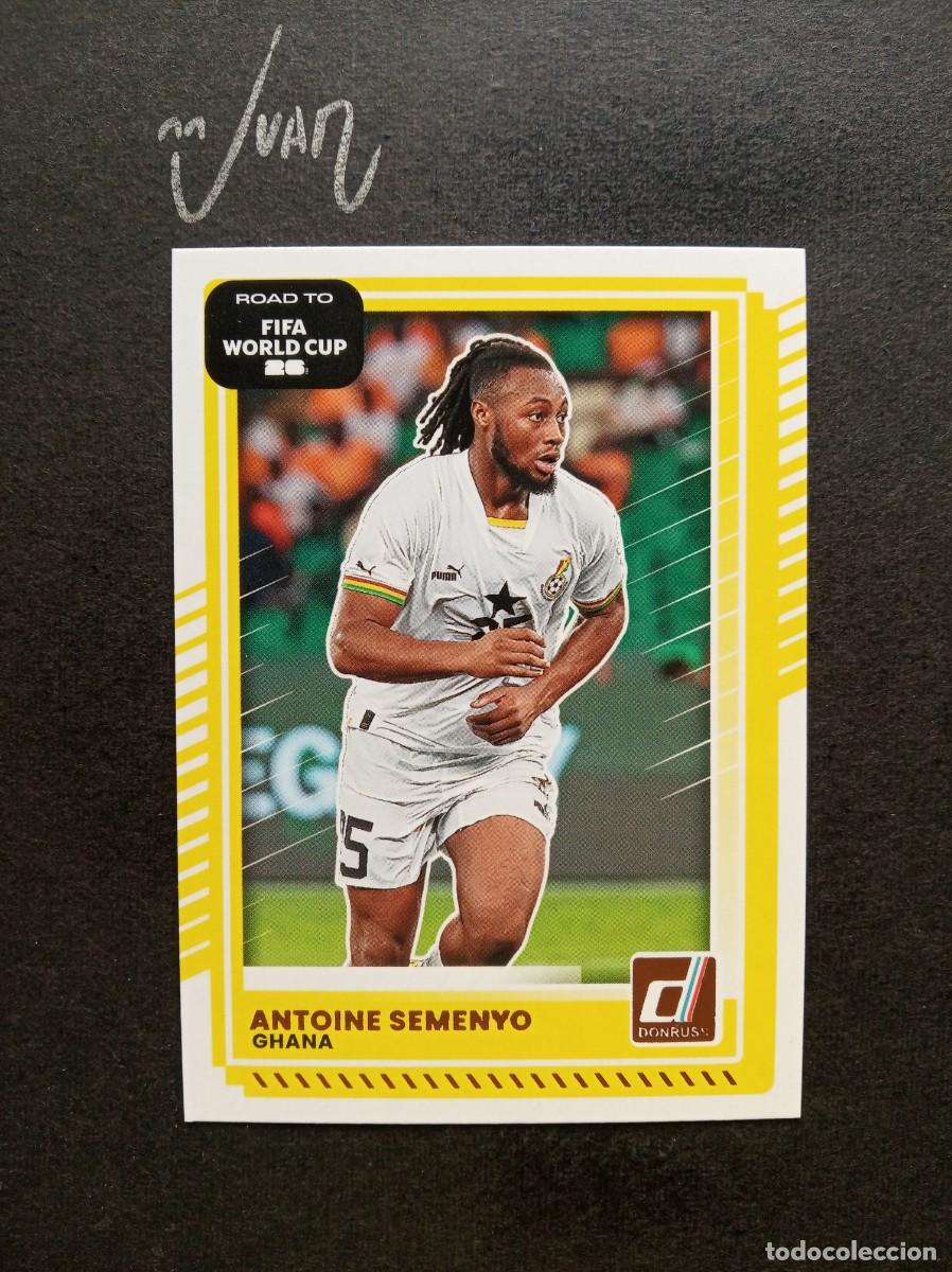 Cromos de F&uacute;tbol: N&ordm; 131 SEMENYO GHANA MANCHESTER CITY ⚽ PANINI &reg; DONRUSS ROAD FIFA WORLD CUP 2026 2025 25 26 NUEVO