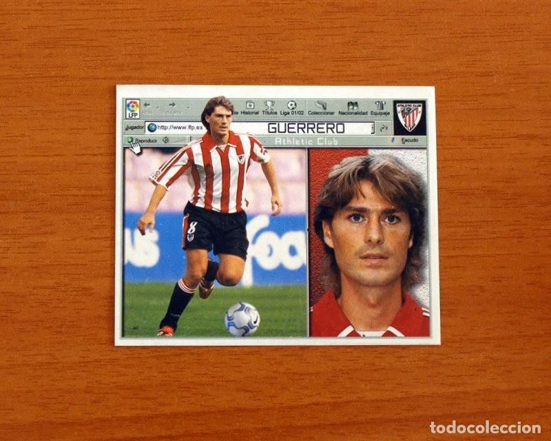 Cromos de F&uacute;tbol: Athletic de Bilbao - Julen Guerrero - Ediciones Este Liga 2001-2002, 01-02 - Nunca Pegado