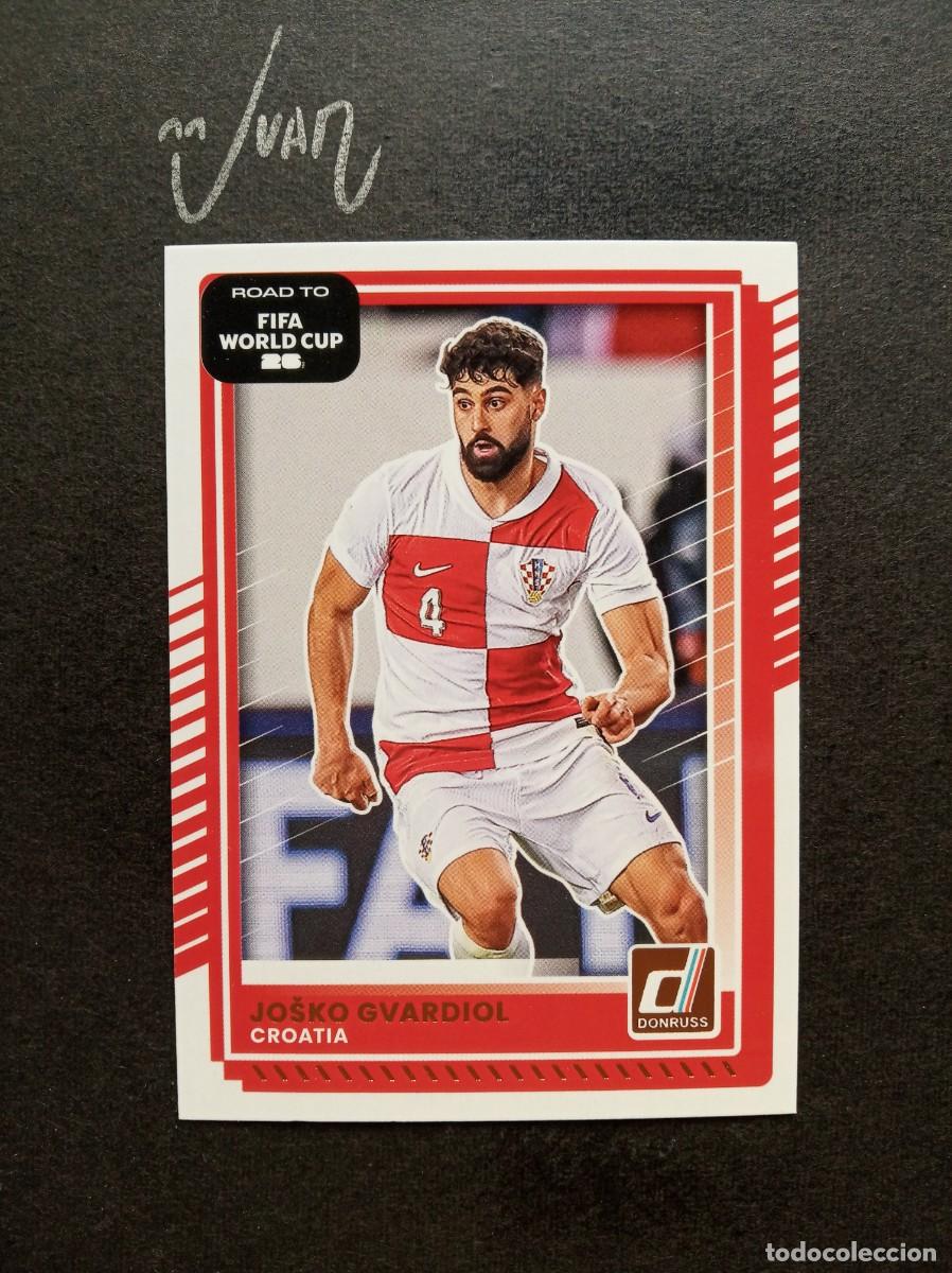 Cromos de F&uacute;tbol: N&ordm; 57 GVARDIOL CROACIA MANCHESTER CITY ⚽ PANINI &reg; DONRUSS ROAD FIFA WORLD CUP 2026 2025 25 26 NUEVO