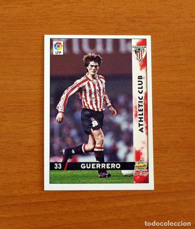 Cromos de F&uacute;tbol: Athletic de Bilbao -N&ordm; 33 Julen Guerrero -Mundicromo Las Fichas de la Liga 1998-1999-98-99