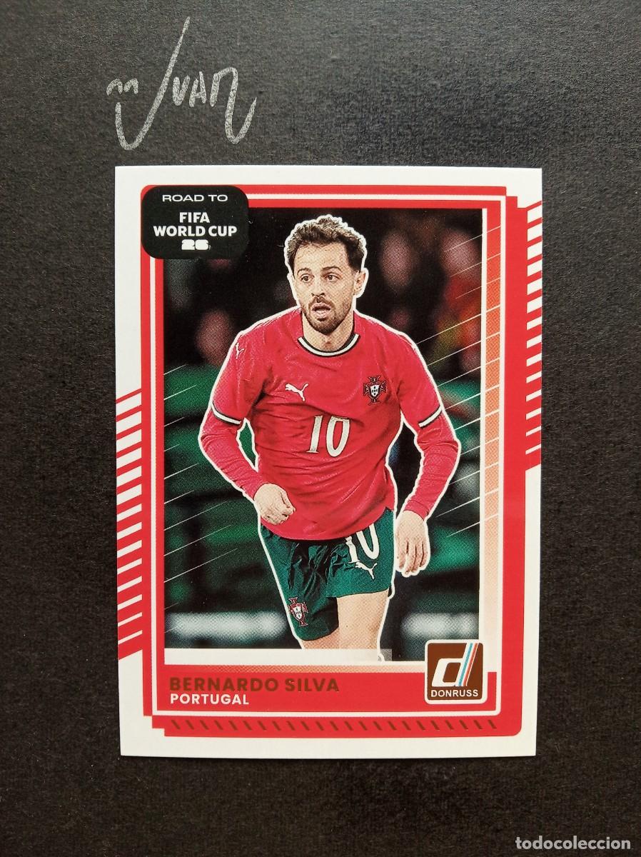 Cromos de F&uacute;tbol: N&ordm; 85 BERNARDO SILVA PORTUGAL MANCHESTER CITY ⚽ PANINI &reg; DONRUSS ROAD FIFA WORLD CUP 2026 2025 25 26