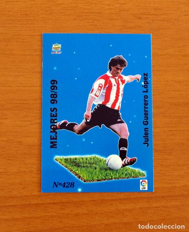 Cromos de F&uacute;tbol: Athletic Bilbao -N&ordm; 428, Guerrero -Mejores 98-99- Las Fichas de la Liga Mundicromo 1999-2000, 99-00
