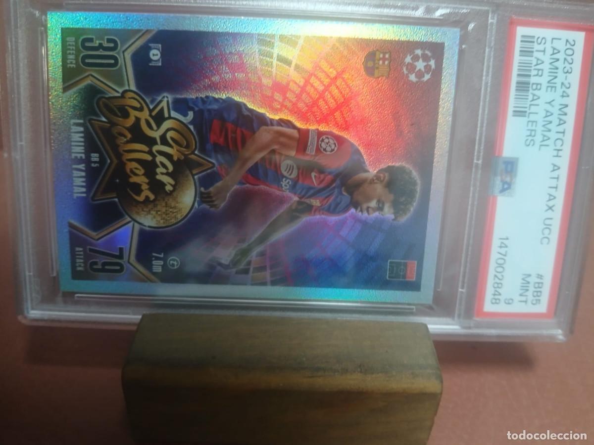 Cromos de Futebol: LAMINE YAMAL ROOKIE 2023. 2023-24 Match Attax ucl Lamine Yamal # BB5 Star Ballers