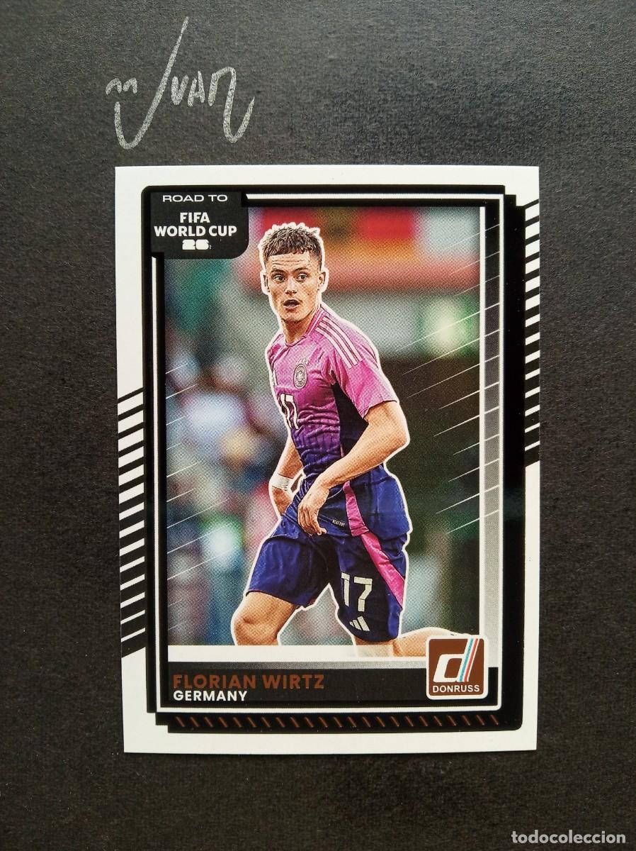 Cromos de F&uacute;tbol: N&ordm; 43 FLORIAN WIRTZ ALEMANIA LIVERPOOL ⚽ PANINI &reg; DONRUSS ROAD FIFA WORLD CUP 2026 2025 25 26 NUEVO