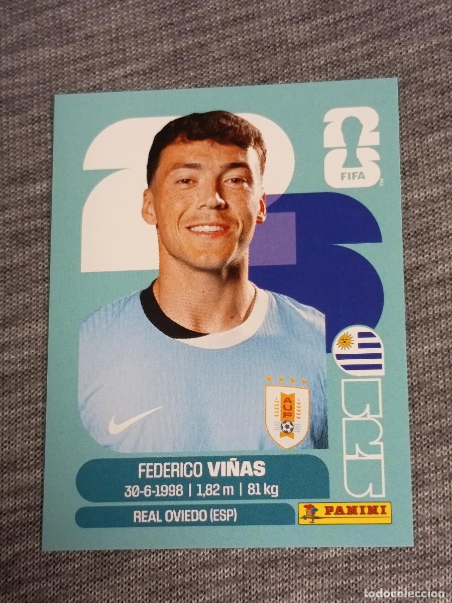 Cromos de F&uacute;tbol: VI&Ntilde;AS URU 18 STICKER MUNDIAL 2026 PANINI FIFA WORLD CUP NUEVO