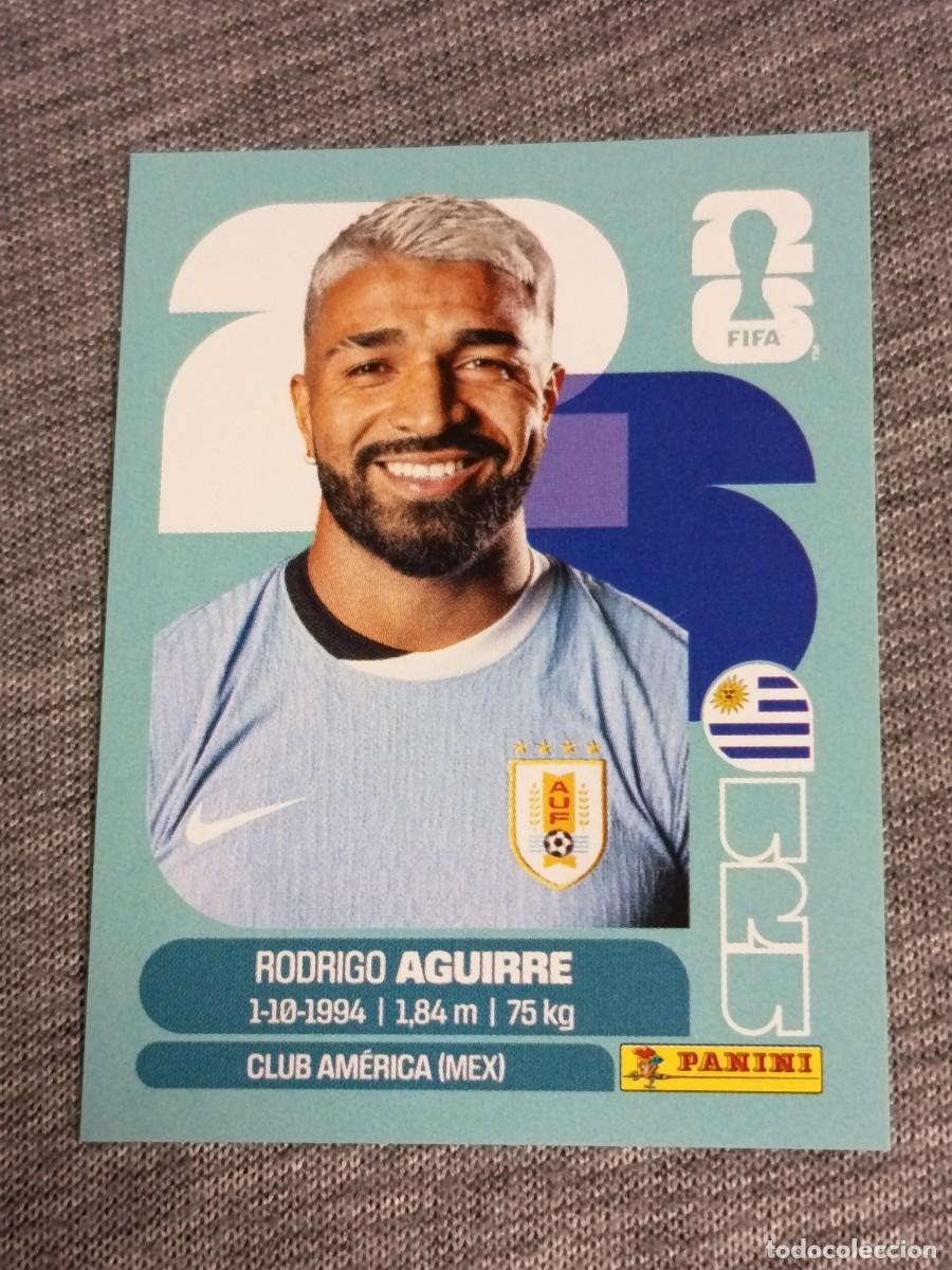 Cromos de F&uacute;tbol: AGUIRRE URU 19 STICKER MUNDIAL 2026 PANINI FIFA WORLD CUP NUEVO