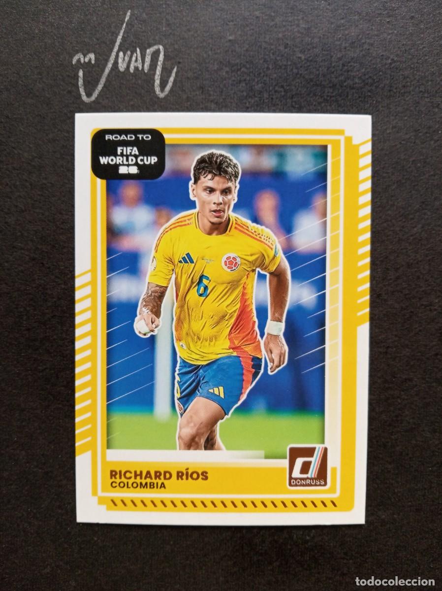 Cromos de F&uacute;tbol: N&ordm; 126 RICHARD RIOS COLOMBIA SL BENFICA ⚽ PANINI &reg; DONRUSS ROAD TO FIFA WORLD CUP 2026 2025 25 26