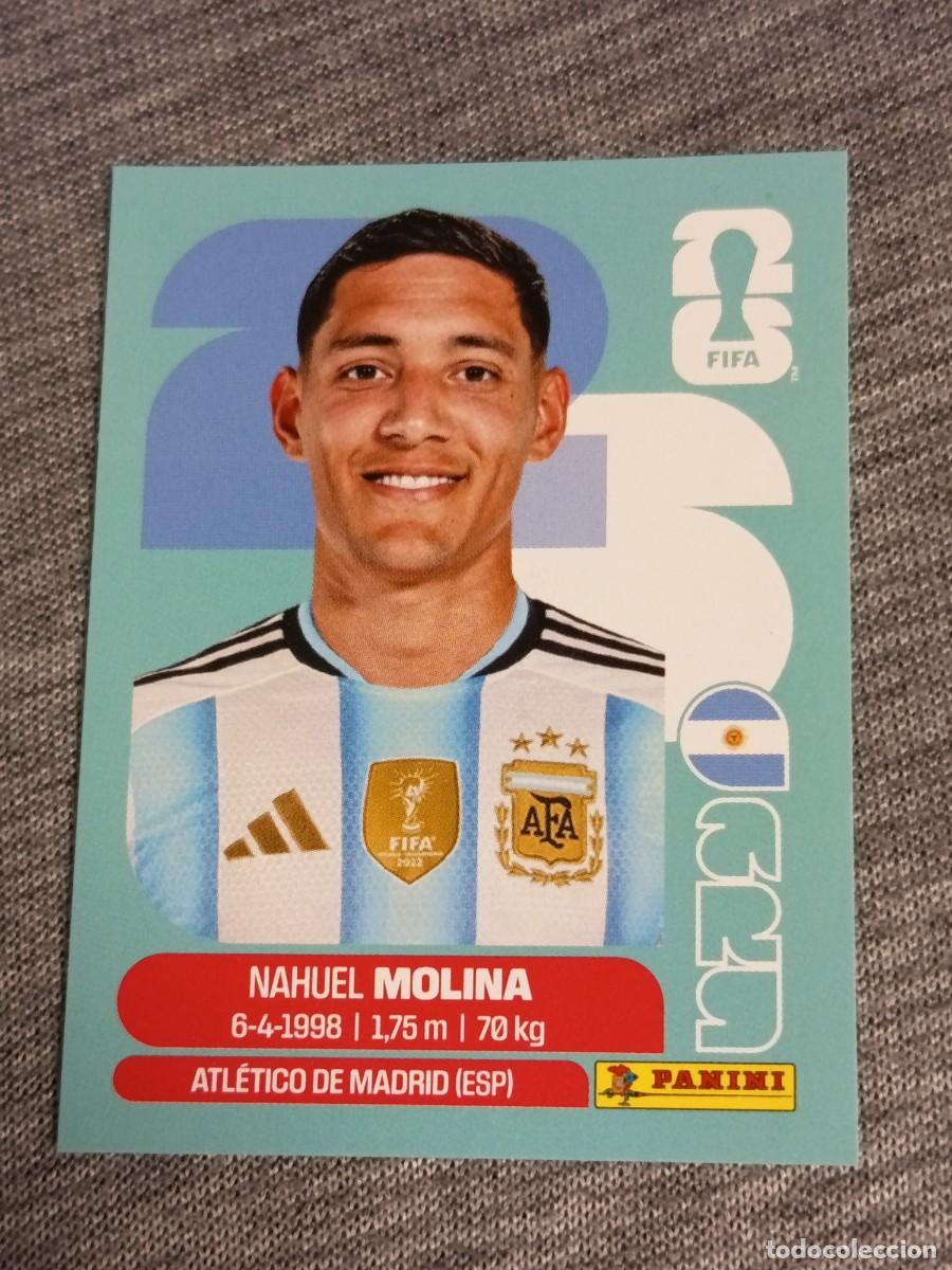 Cromos de F&uacute;tbol: MOLINA ARG 3 STICKER MUNDIAL 2026 PANINI FIFA WORLD CUP NUEVO