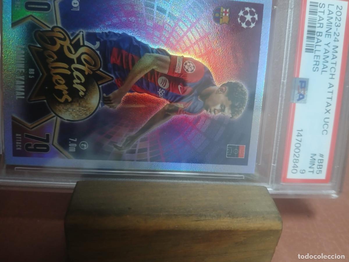 Cromos de F&uacute;tbol: LAMINE YAMAL ROOKIE 2023. 2023-24 Match Attax ucl Lamine Yamal # BB5 Star Ballers