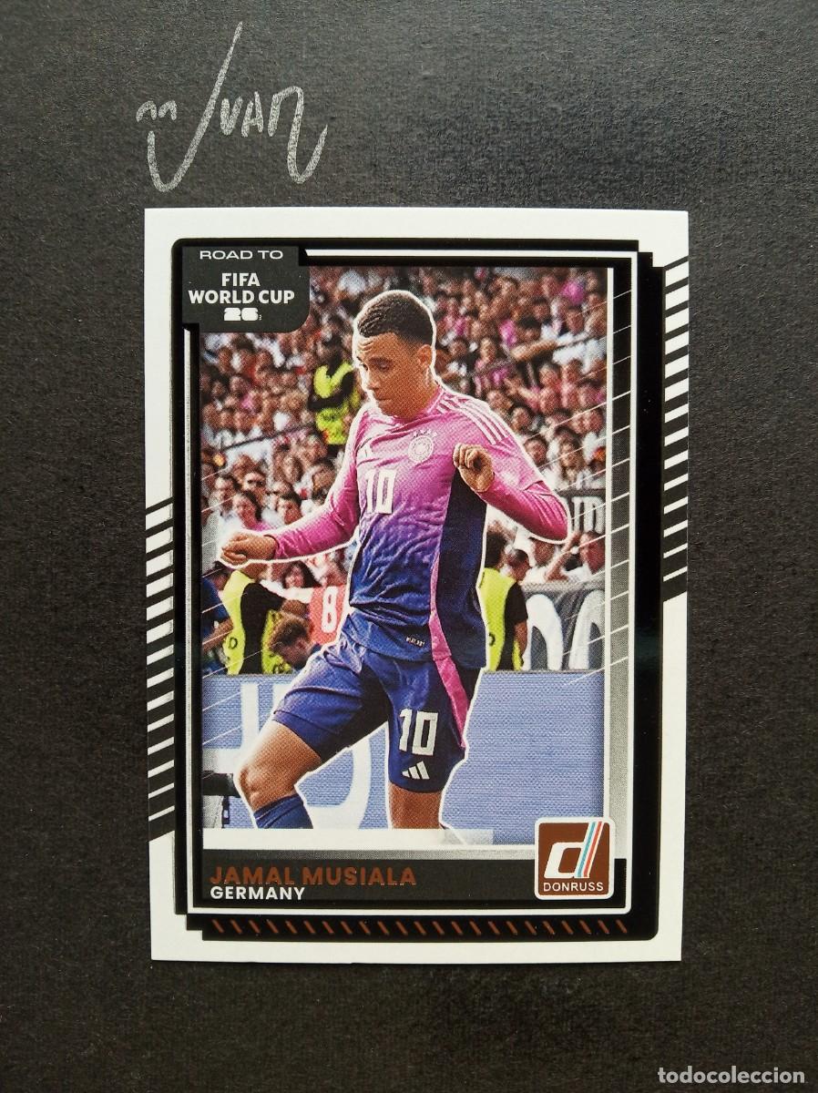 Cromos de F&uacute;tbol: N&ordm; 40 MUSIALA ALEMANIA BAYER MUNICH ⚽ PANINI &reg; DONRUSS ROAD TO FIFA WORLD CUP 2026 2025 25 26 NUEVO