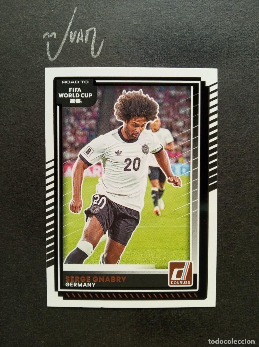 Cartes &agrave; collectionner de Football: N&ordm; 38 GNABRY ALEMANIA BAYER MUNICH ⚽ PANINI &reg; DONRUSS ROAD TO FIFA WORLD CUP 2026 2025 25 26 NUEVO