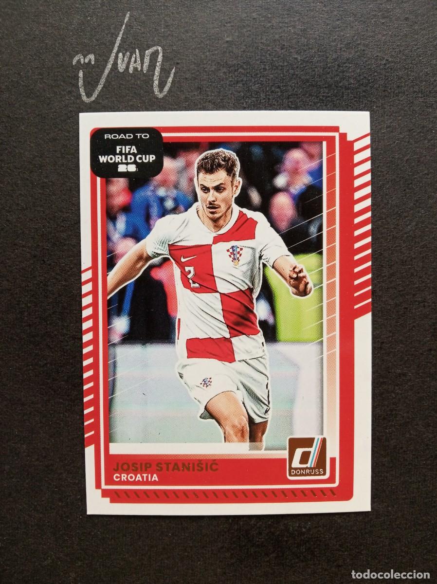 Cartes &agrave; collectionner de Football: N&ordm; 60 STANISIC CROACIA BAYER MUNICH ⚽ PANINI &reg; DONRUSS ROAD TO FIFA WORLD CUP 2026 2025 25 26 NUEVO