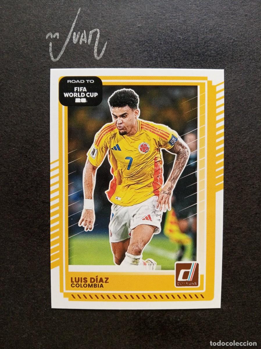 Figurine di Calcio: N&ordm; 125 LUIS DIAZ COLOMBIA BAYER MUNICH ⚽ PANINI &reg; DONRUSS ROAD TO FIFA WORLD CUP 2026 2025 25 26