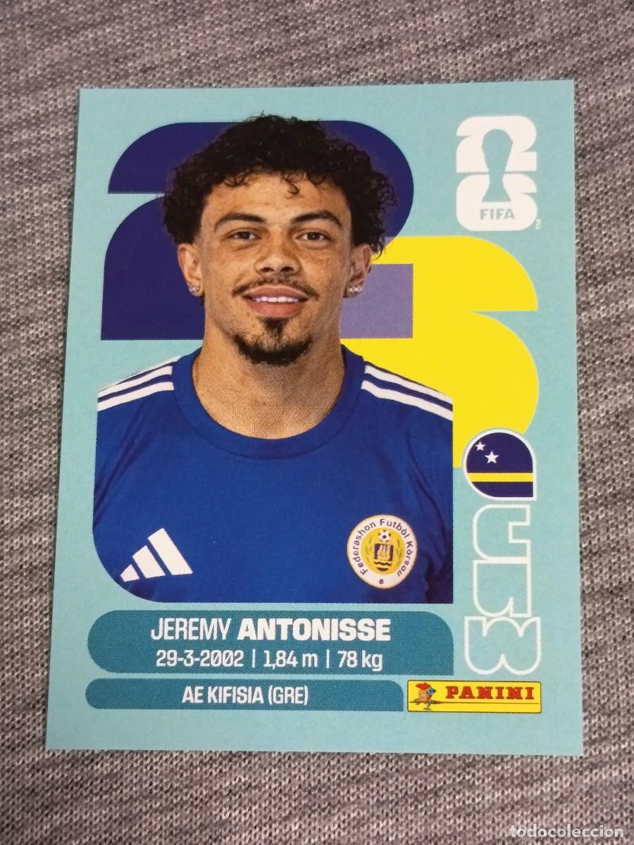 Fu&szlig;ball-Sticker: ANTONISSE CUW 18 STICKER MUNDIAL 2026 PANINI FIFA WORLD CUP NUEVO