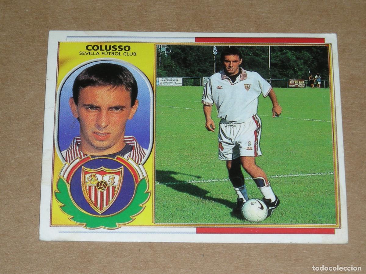 Cromos de F&uacute;tbol: SEVILLA FC LIGA 1996 1997 COLUSSO (coloca) EDICIONES ESTE (leer descripcion de articulo)