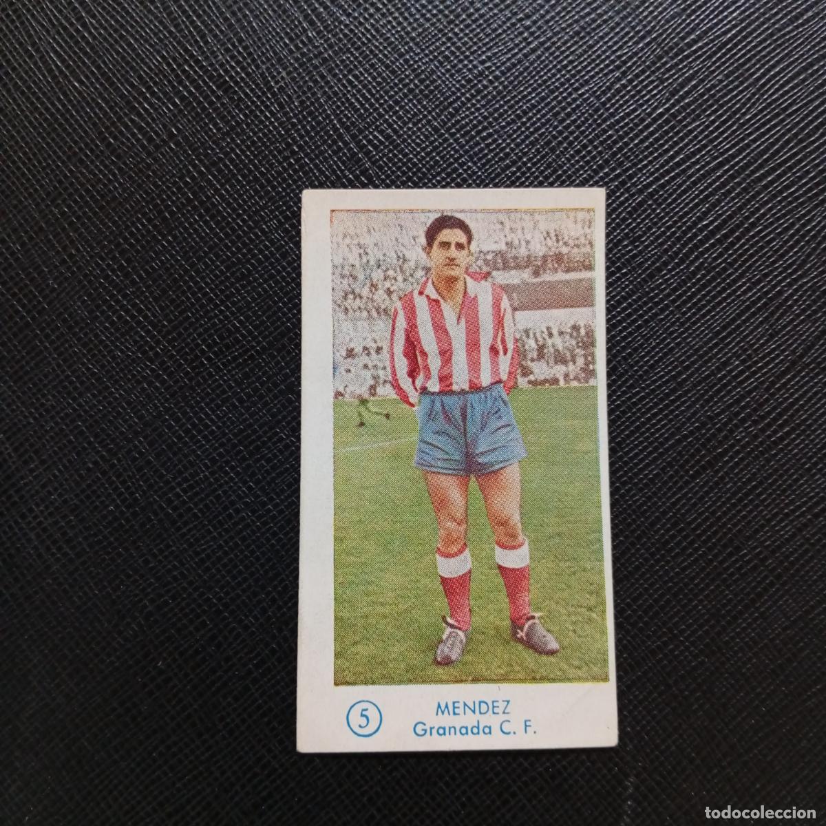 Cromos de F&uacute;tbol: 5 MENDEZ GRANADA GRAFICAS BACHENDE 1958 1959 CROMO 58 59 FUTBOL - SIN PEGAR - A103 PG379