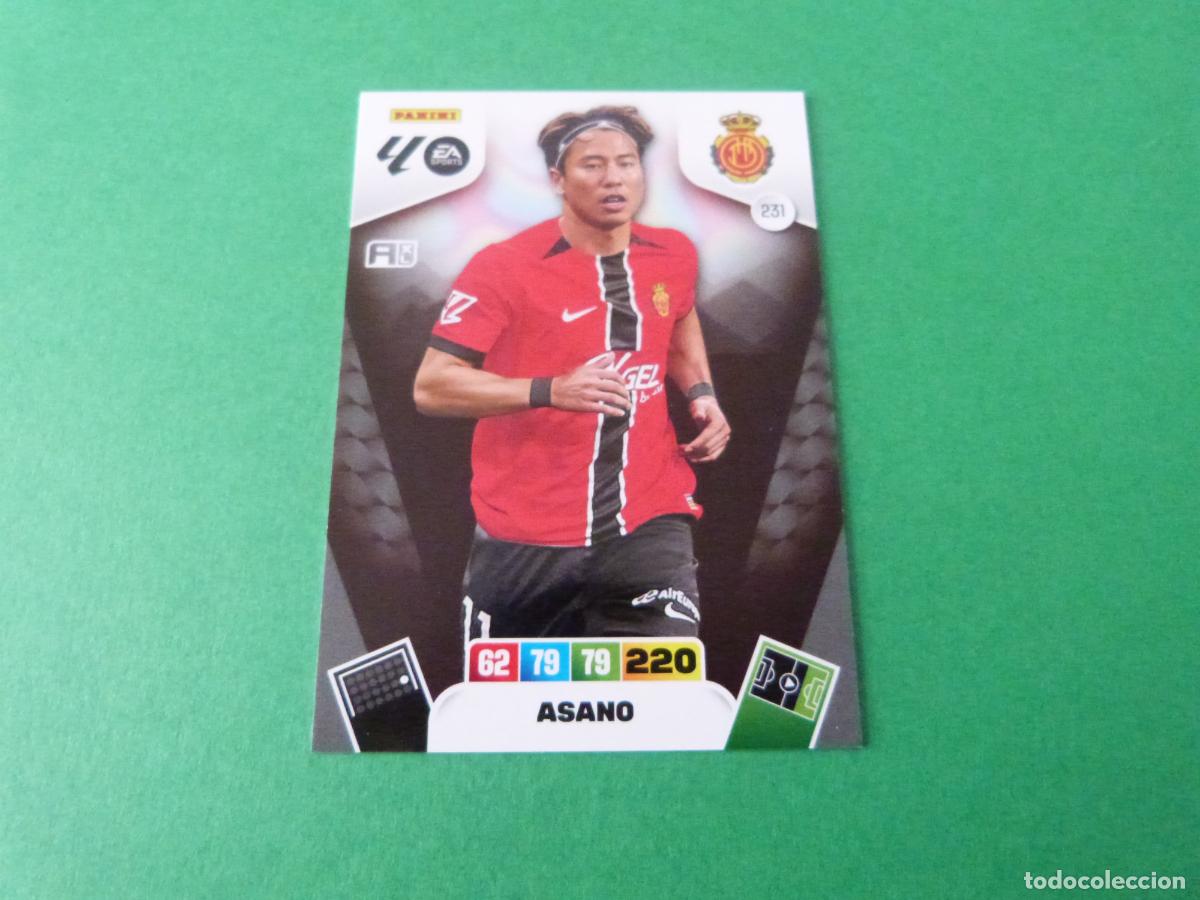 Cromos de F&uacute;tbol: TRADING CARD FUTBOL ASANO R.C.D.MALLORCA N&ordm; 231 LIGA ADRENALYN XL 2025-2026/25-26