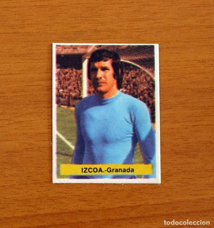 Cromos de F&uacute;tbol: Granada - Izcoa - Editorial Fini MA 1975-1976, 75-76 - Nunca pegado