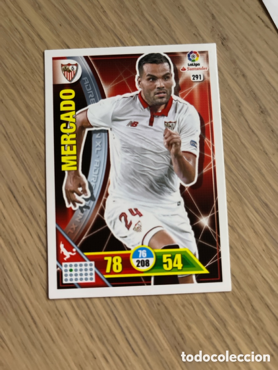 Cromos de F&uacute;tbol: MERCADO N&deg; 291 (SEVILLA) ADRENALYN XL 16 17