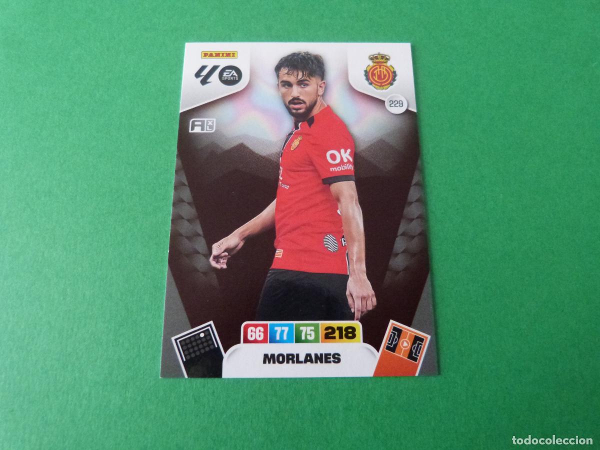 Cromos de F&uacute;tbol: TRADING CARD FUTBOL MORLANES R.C.D.MALLORCA N&ordm; 229 LIGA ADRENALYN XL 2025-2026/25-26