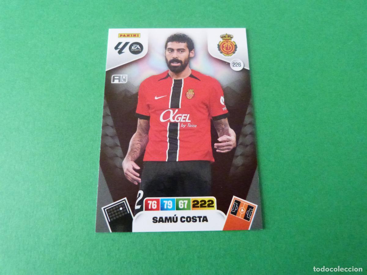 Cromos de F&uacute;tbol: TRADING CARD FUTBOL SAMU COSTA R.C.D.MALLORCA N&ordm; 226 LIGA ADRENALYN XL 2025-2026/25-26