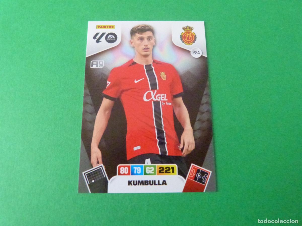 Cromos de F&uacute;tbol: TRADING CARD FUTBOL KUMBULA R.C.D.MALLORCA N&ordm; 224 LIGA ADRENALYN XL 2025-2026/25-26