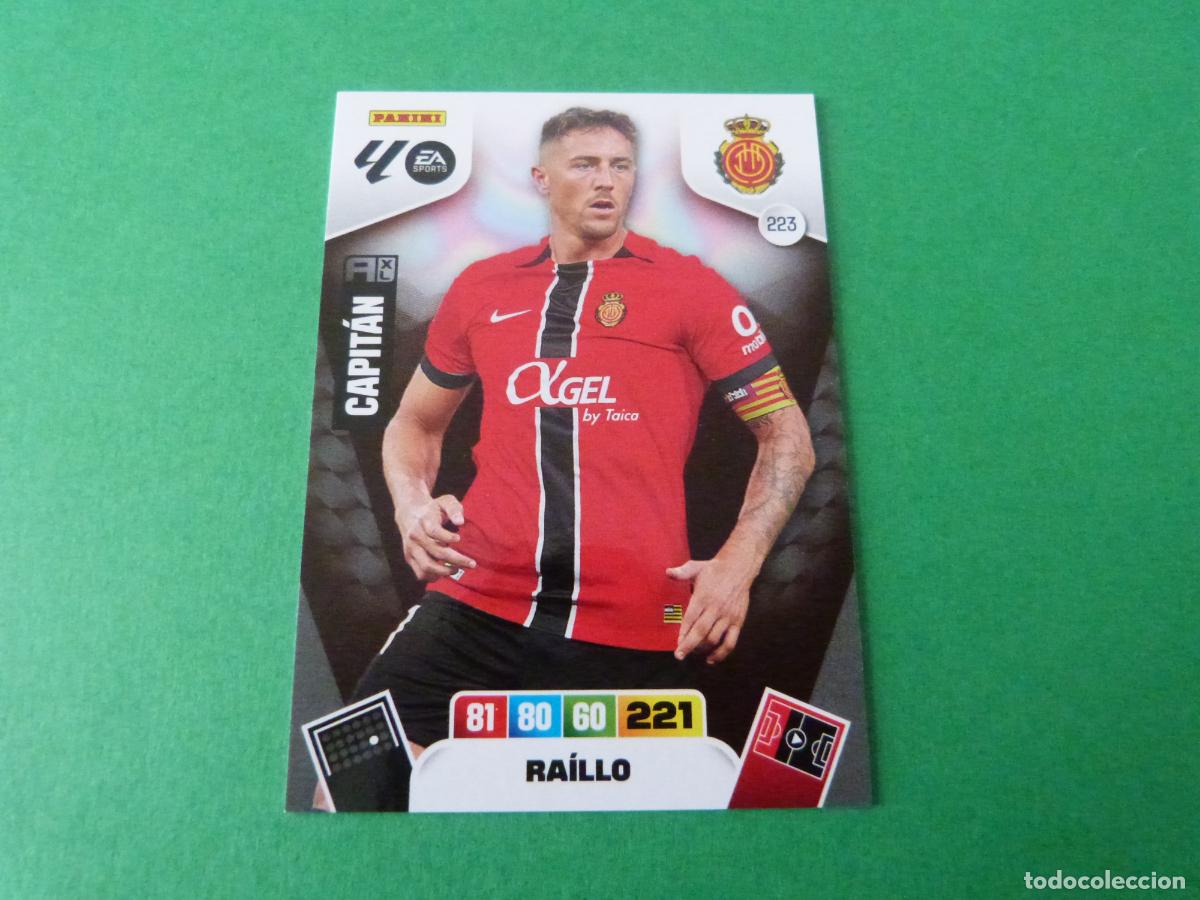 Cromos de F&uacute;tbol: TRADING CARD FUTBOL RAILLO R.C.D.MALLORCA N&ordm; 223 LIGA ADRENALYN XL 2025-2026/25-26