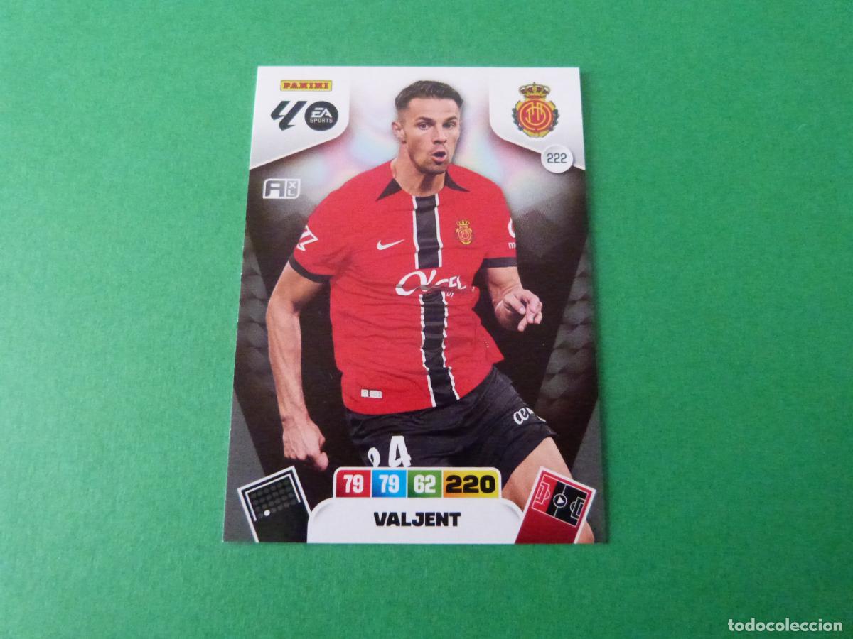 Cromos de F&uacute;tbol: TRADING CARD FUTBOL VALJENT R.C.D.MALLORCA N&ordm; 222 LIGA ADRENALYN XL 2025-2026/25-26
