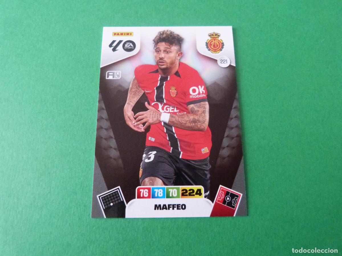 Cromos de F&uacute;tbol: TRADING CARD FUTBOL MAFFEO R.C.D.MALLORCA N&ordm; 221 LIGA ADRENALYN XL 2025-2026/25-26