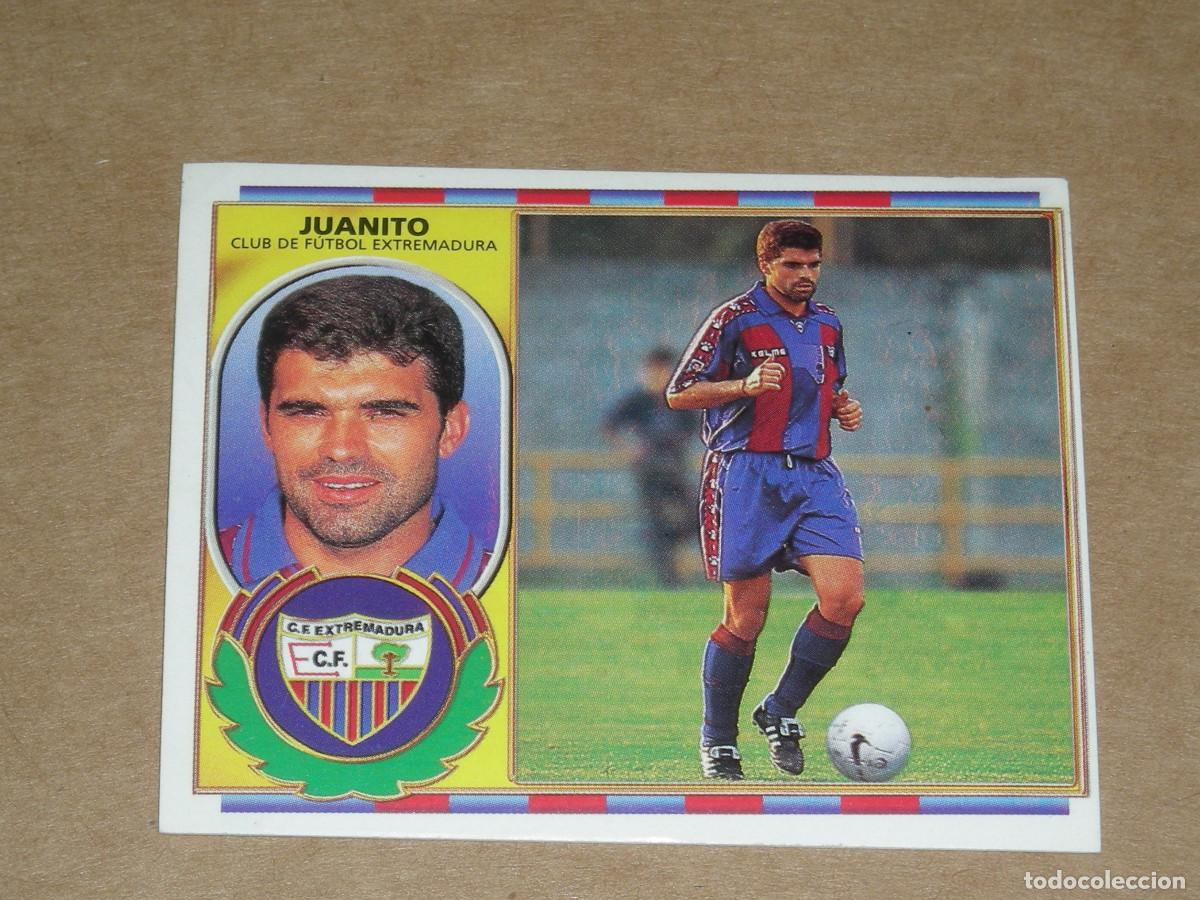 Cromos de F&uacute;tbol: C D EXTREMADURA LIGA 1996 1997 JUANITO (coloca) EDICIONES ESTE (leer descripcion de articulo)