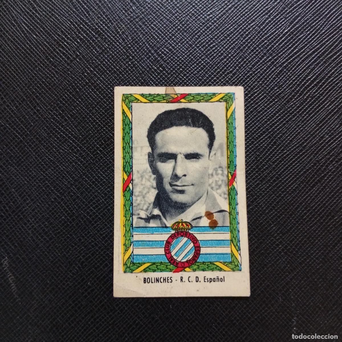 Cromos de F&uacute;tbol: BOLINCHES ESPA&Ntilde;OL RUIZ ROMERO 1953 1954 CROMO FUTBOL 53 54 LIGA - - A103 PG388