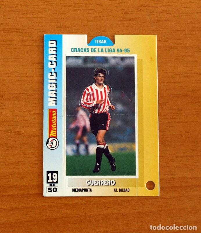 Cromos de F&uacute;tbol: Athletic de Bilbao - n&ordm; 19 Julen Guerrero - Cracks de la Liga 94-95 - Matutano - Ver foto adicional