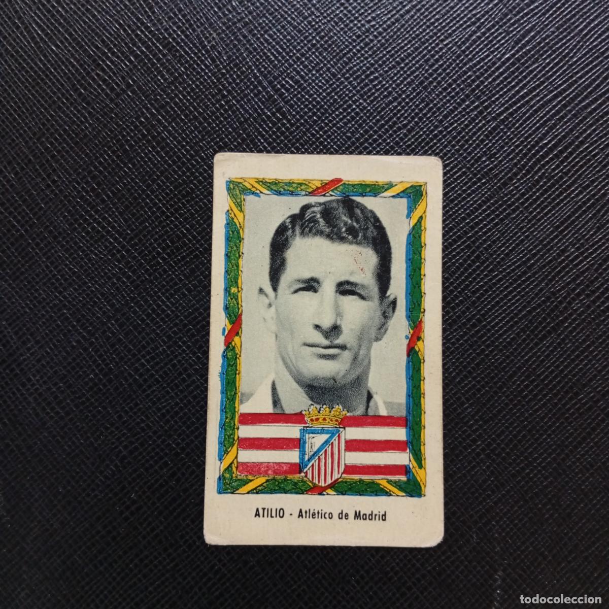 Cromos de F&uacute;tbol: ATILIO AT MADRID RUIZ ROMERO 1953 1954 CROMO FUTBOL 53 54 LIGA - - A103 PG397