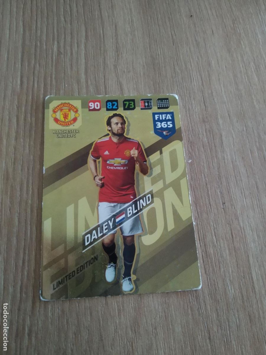 Cromos de F&uacute;tbol: BLIND MANCHESTER UNITED EDICION LIMITADA CROMO FUTBOL PANINI ADRENALYN 17-18 FIFA 365 2017-2018